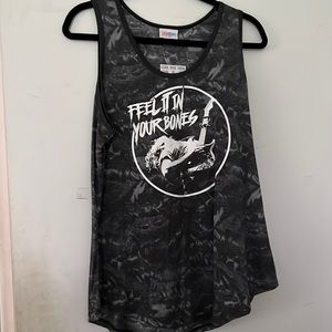 LuLaRoe Rock and Roll tank top large